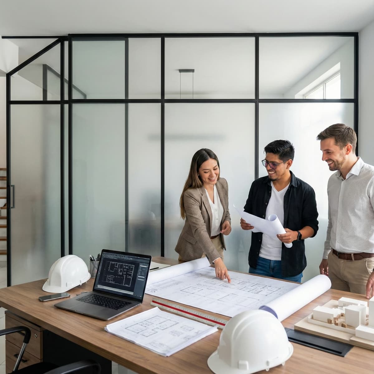 Equipo de arquitectos e ingenieros de Norte Urbano